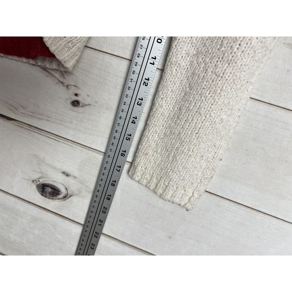 Tangents Sweater Womens Medium Multicolor Colorblock Turtleneck Pullover Knit - Picture 7 of 7